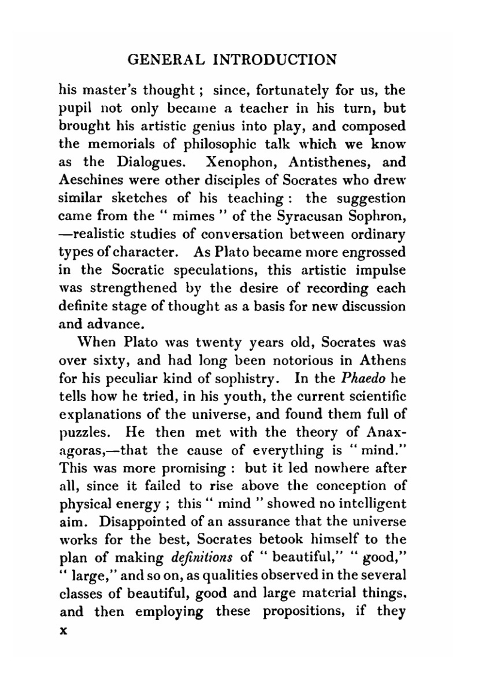 Plato. with an English Translatio. Vol. IV. Laches.  Protagoras.  Meno.  Euthydemus | Plato