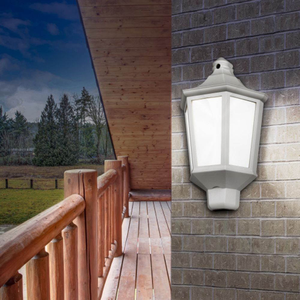 Садово-парковый светильник ЭРА НБУ 06-60-003 Ника 60Вт белый матовый | Садово-парковые светильники