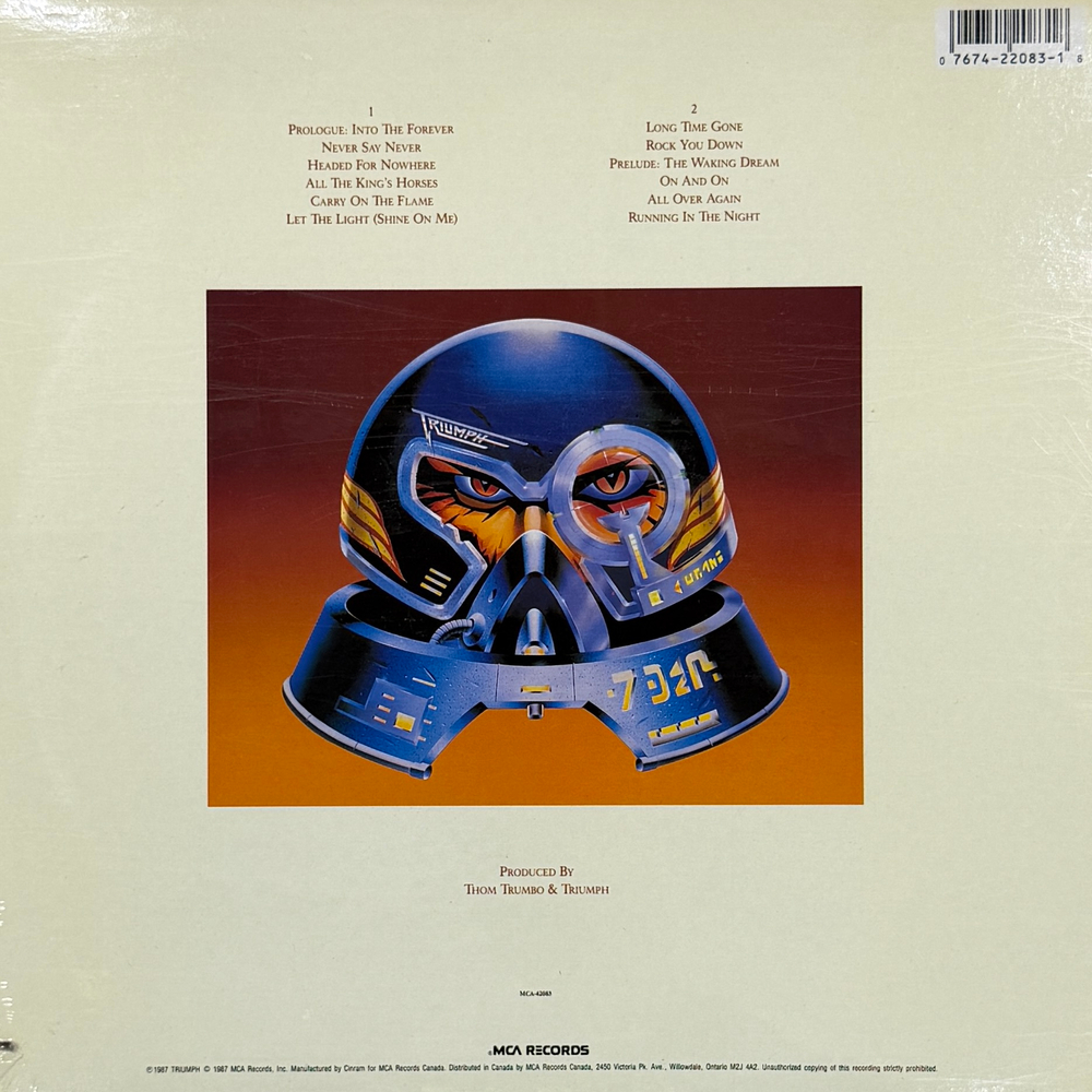 Triumph - Surveillance (Канада 1987г.) Т