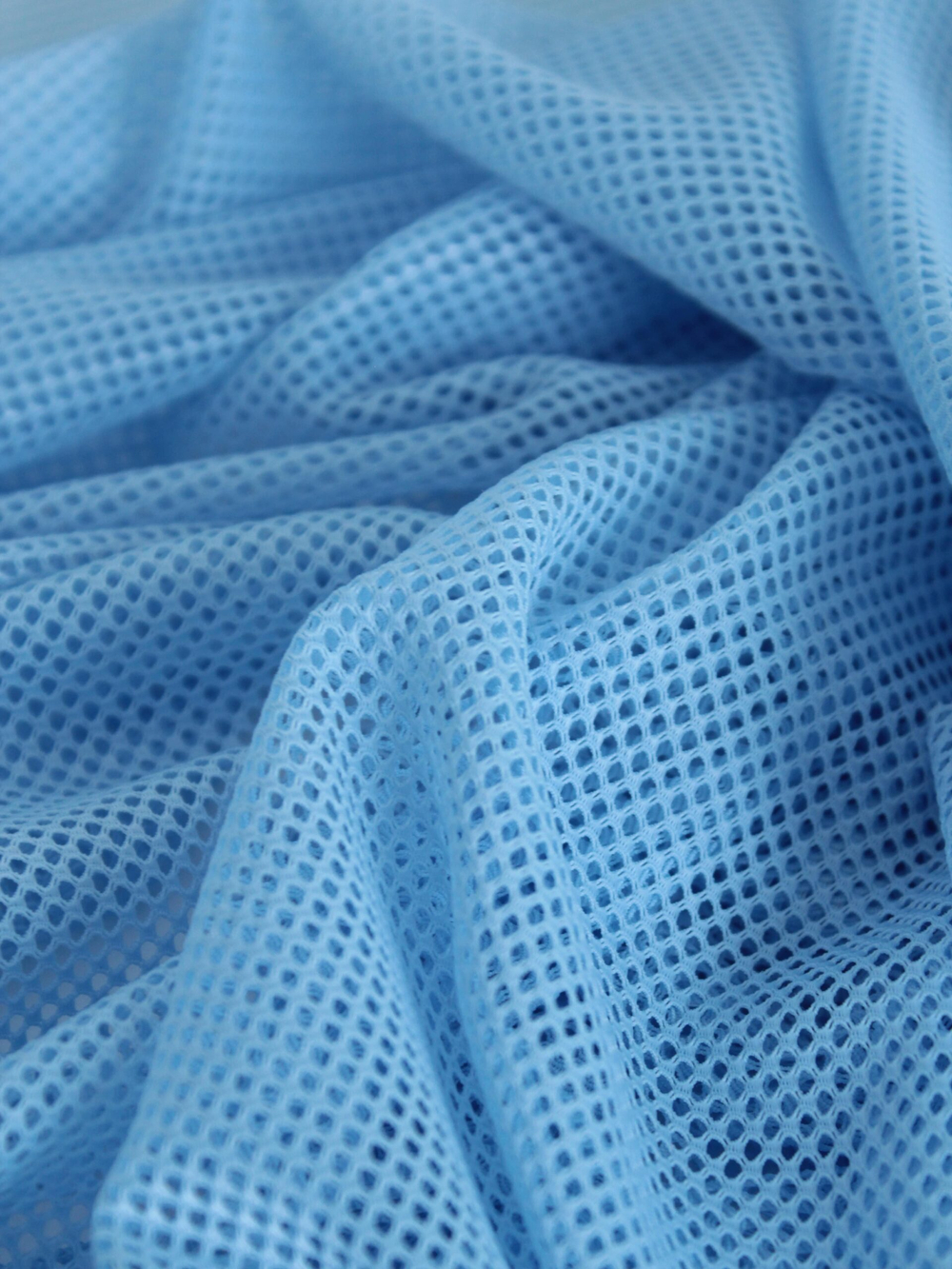 Сетка эластичная голубая КРУПНАЯ ЯЧЕЙКА 75х50 см