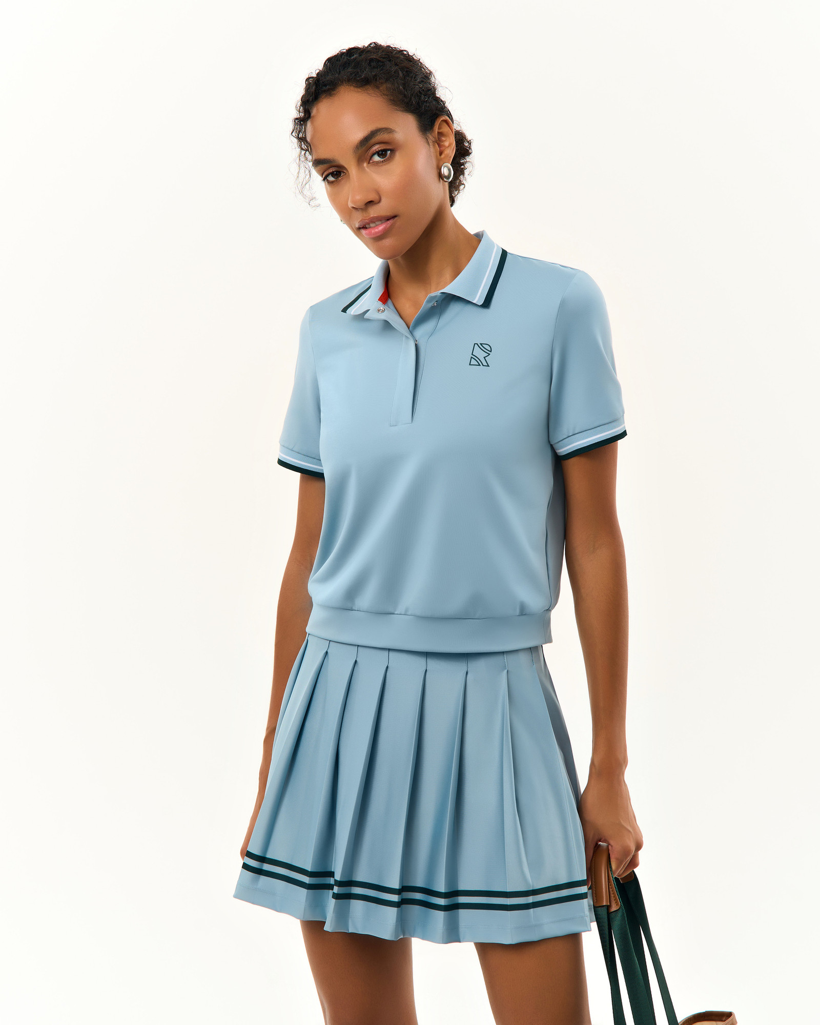 Юбка плиссе High-grade, Dusty Blue