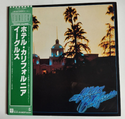 Винтажная виниловая пластинка LP Eagles Hotel California (Japan 1981) (Obi)