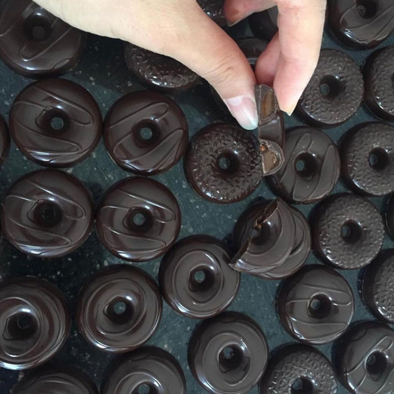 534 | Форма для шоколадных изделий &quot;Пончик&quot; (275*175мм)