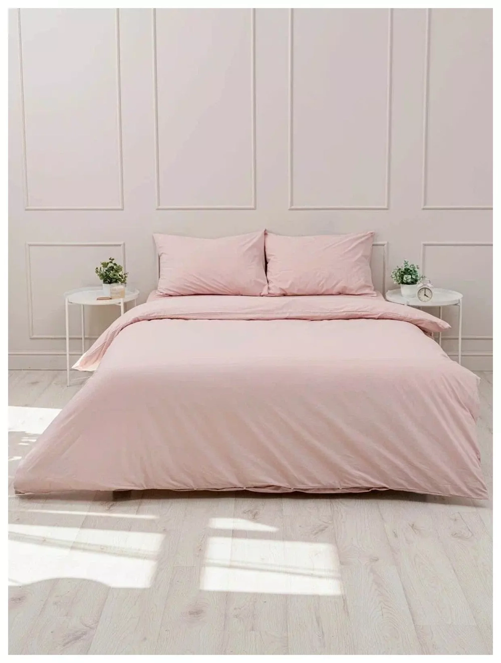 YERRNA КБП Розовый Под 150*200/нав 50*70 Перкаль