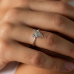 кольцо сердце маленькое