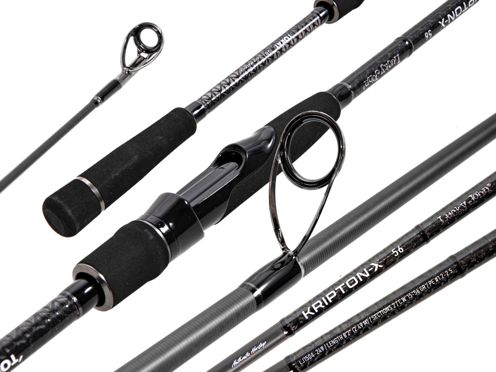 Спиннинг Lucky John Kripton-X 56 8`2" / 249 см, 15-56 г