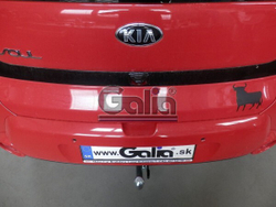 Фаркоп оцинкованный Galia K041C для Kia Soul 2014-(паспорт и сертификат в комплекте)(без электрики)