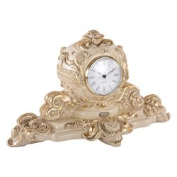 Часы настольные Райское яблоко Айвори
