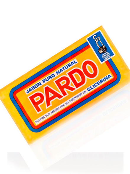 Мыло натуральное хозяйственное "Pardo Amarillo" (Пардо желтое) 250г. - 3 шт., пятновыводитель, удаляет стойкие пятна, универсальное
