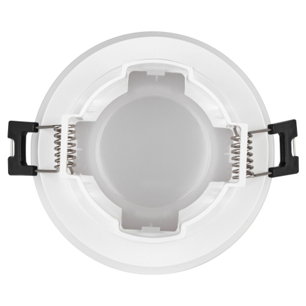 Светильник встраиваемый декоративный ЭРА KL94 WH под лампу MR16 GU5.3 белый пластиковый