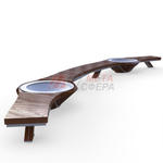 Лавка с цветочницами Botanic Twist