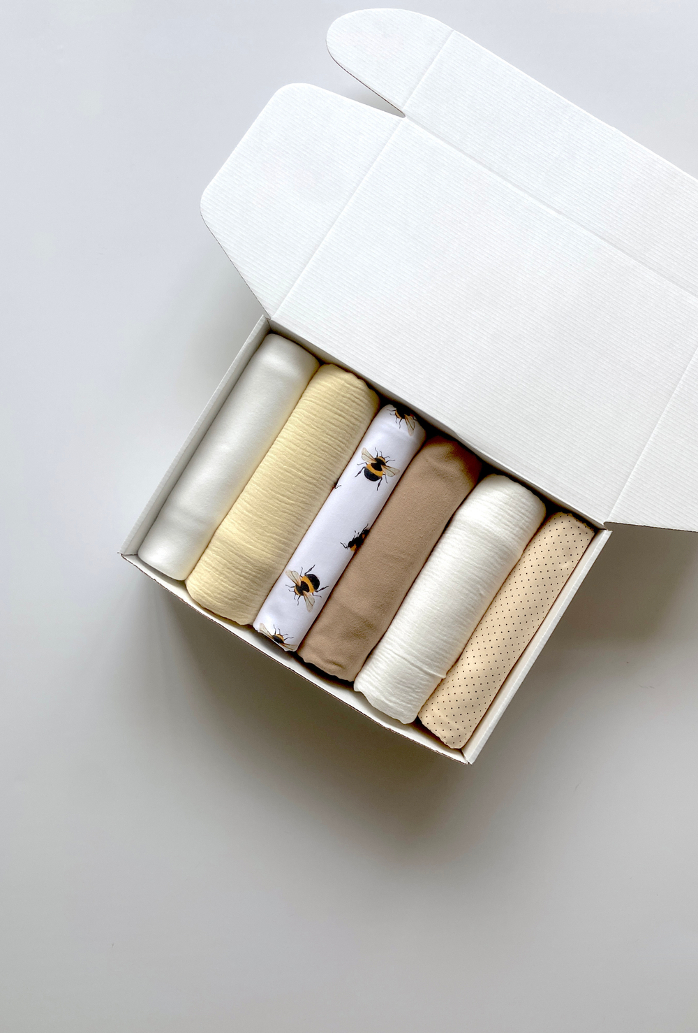 Набор пеленок "Пчелы и шоколад XL"