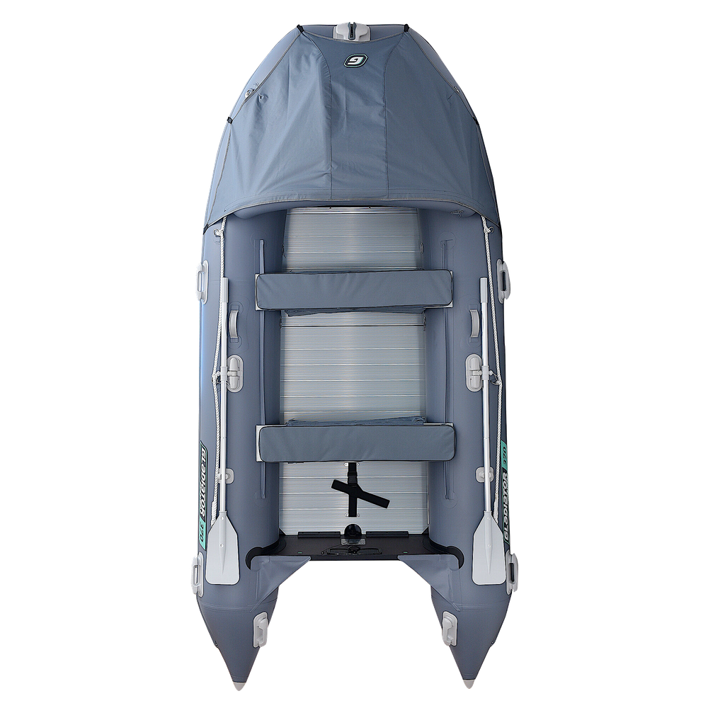 Лодка ПВХ Gladiator Professional D370AL с алюминиевым полом -