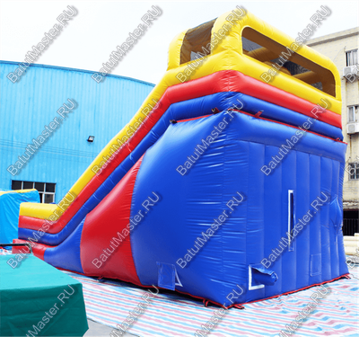 Коммерческий надувной батут "Русские салазки"