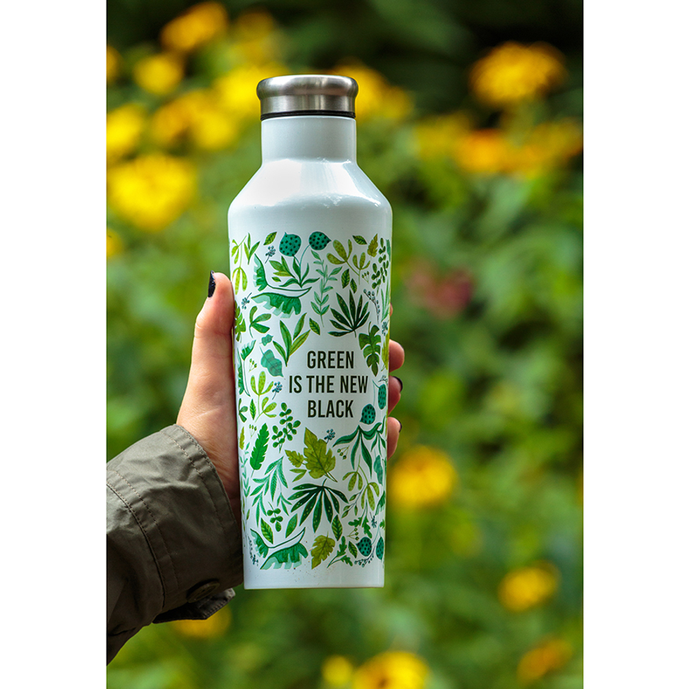 Термос 0.5л TYPHOON Green is the new black