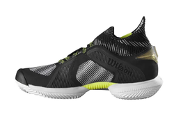 Теннисные кроссовки Wilson Kaos Rapide SFT Clay - white/black/safety yellow - White Black Multikolor Yellow