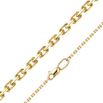 Цепь из лимонного золота (плетение якорное) Артикул: 21-0813-060-1130-17