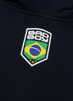 Толстовка Bad Boy World BJJ  черная демисезон