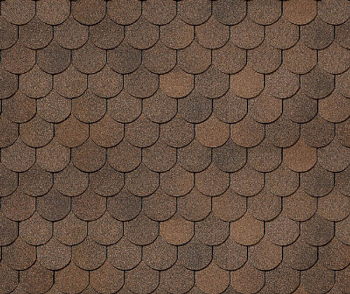 Гибкая черепица Döcke PIE EUROPA/ CUPOLA/ Коричневый