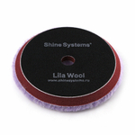 Shine Systems Lila Wool Pad - полировальный круг из лилового меха, 155 мм