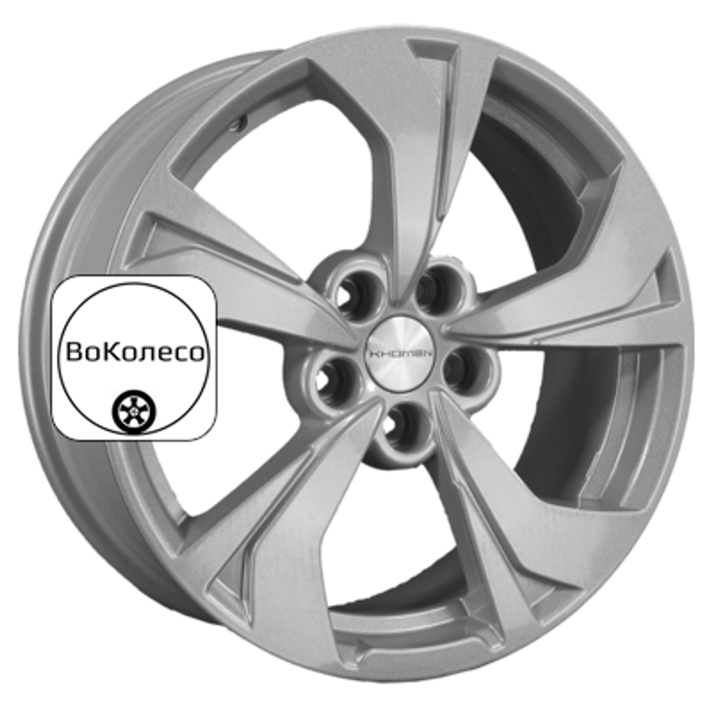 7x17/5x108 ET33 D60,1 KHW1724 (Exeed LX) F-Silver Khomen Wheels