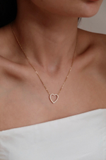 Цепочка LOVE в цвете золото