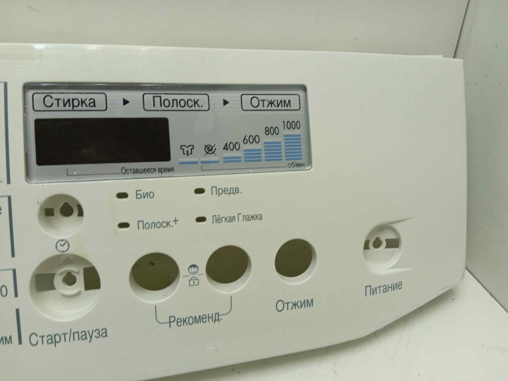 WD-10170SD кт175 Лицевая панель для стиральной машины LG WD-10170SD б/у