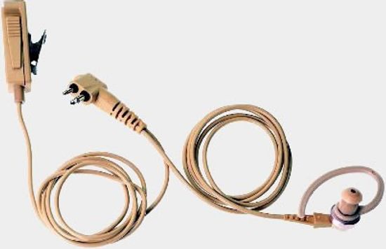 Гарнитура скрытого ношения RLN5317 с микрофоном и РТТ (бежевая)