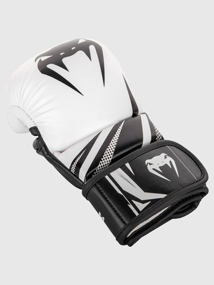 Перчатки ММА Venum Challenger 3.0 White/Black