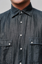 Рубашка мужская Denim BLACK
