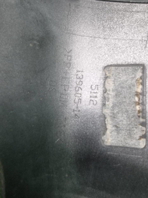 Накладка заднего бампера BMW X3 G01 (2017-2021)