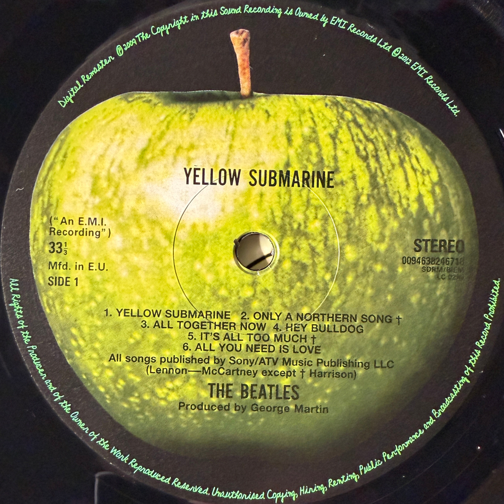 The Beatles - Yellow Submarine (Европа 2012г.)