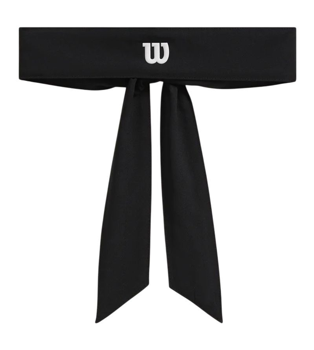 Теннисная бандана Wilson Tie Headband - black