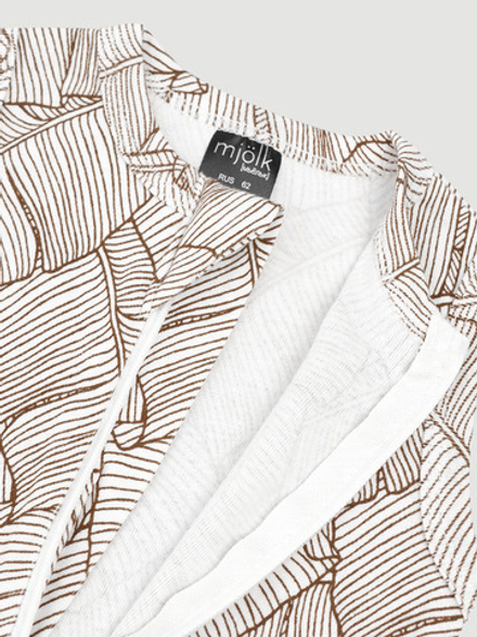 Песочник без рукавов Mjölk Sleep and Play Palm Tree