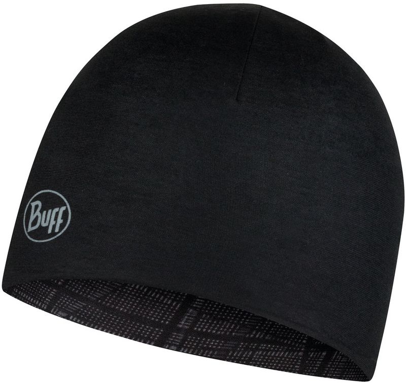 Двухслойная полиэстровая шапка Buff Hat reversible polyester Embers Black Фото 3