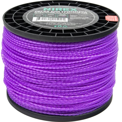 Леска NIREX TWISTED 2,4*519 м (витой квадрат)   NTS24519-83