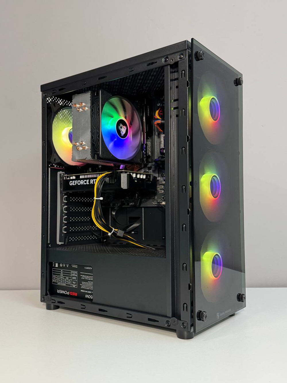 ПК игровой (Intel Core i5-12400f, GeForce RTX 4060, Intel H610, 16 Гб DDR4, 500 Гб SSD). Модель PlaZa Gaming.Classic 050.