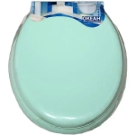 Сиденье для унитаза мягкое Океан салат. б/рис