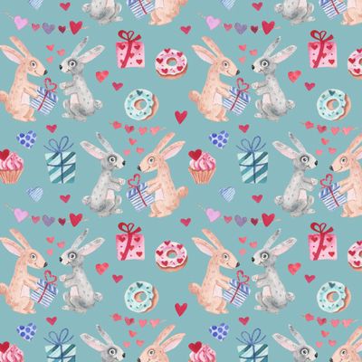 Праздник у зайчат