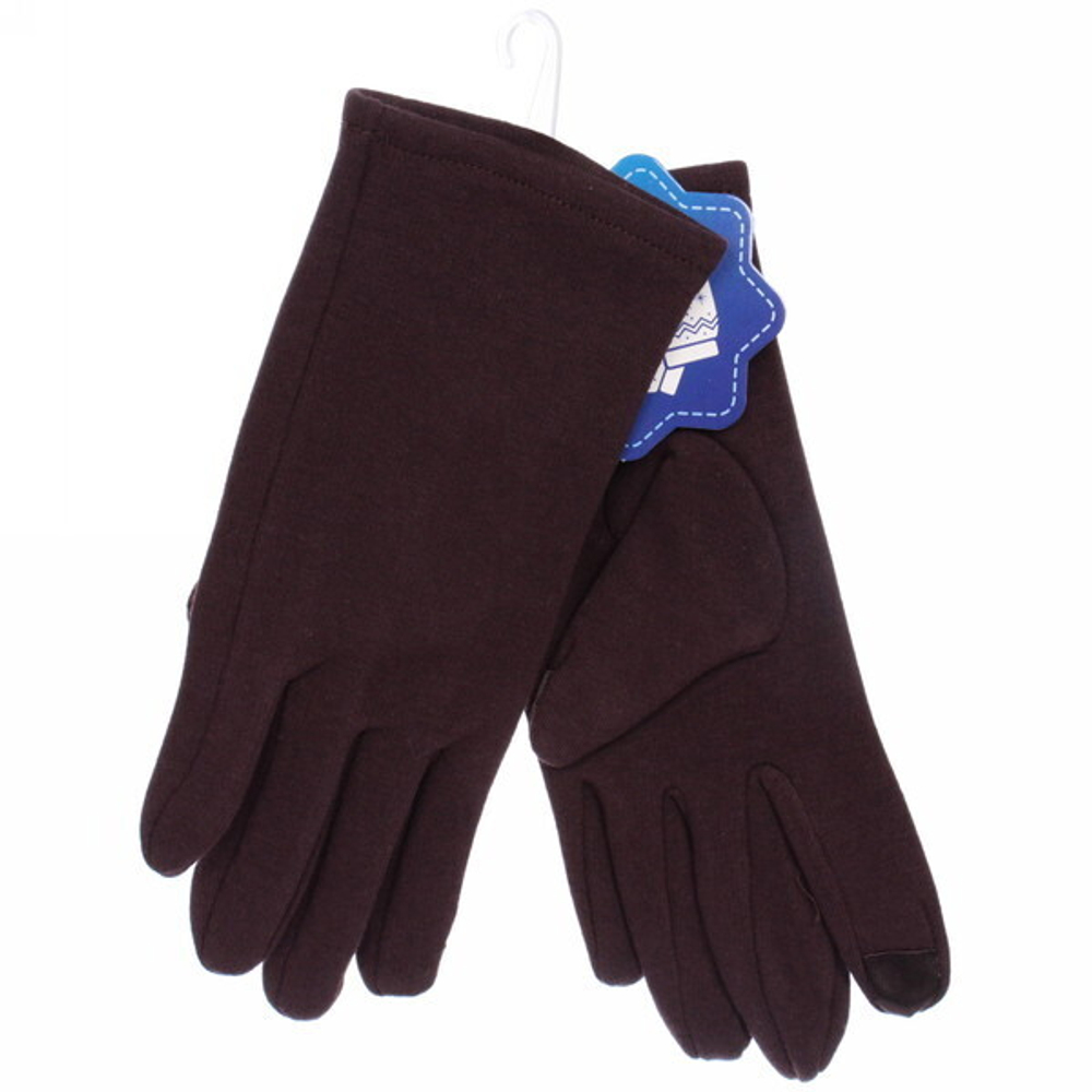 Перчатки женские «Manhattan», однотонные, утепленные иск. мех, микс 5 цветов, размер универсальный 23*8,5см.