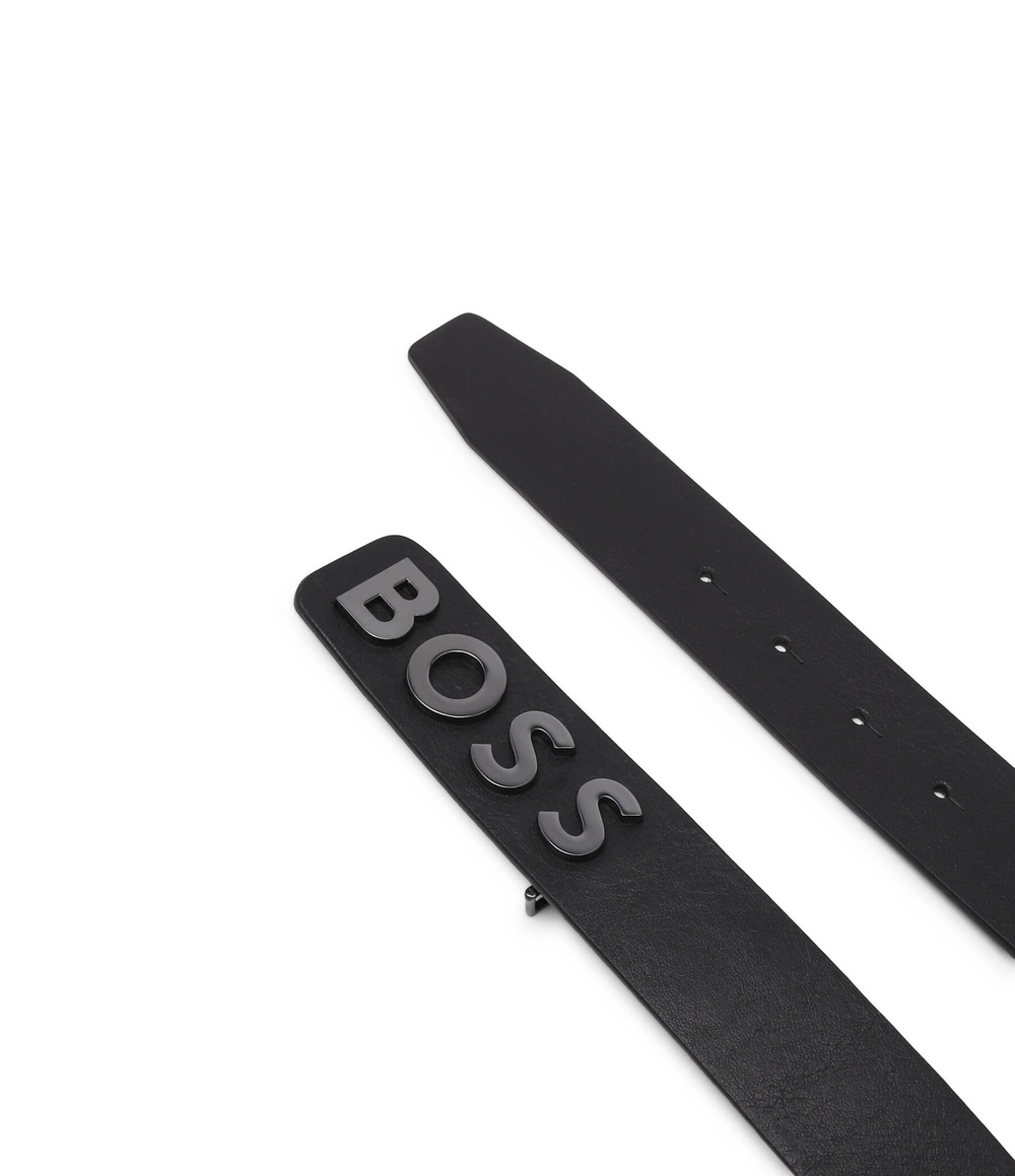 Кожаный ремень BOSS_Sz35 BOSS BLACK - черный(50516682)