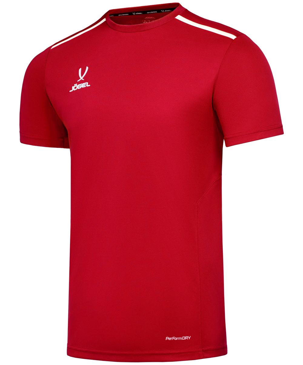 Футболка тренировочная DIVISION Training Tee, красный