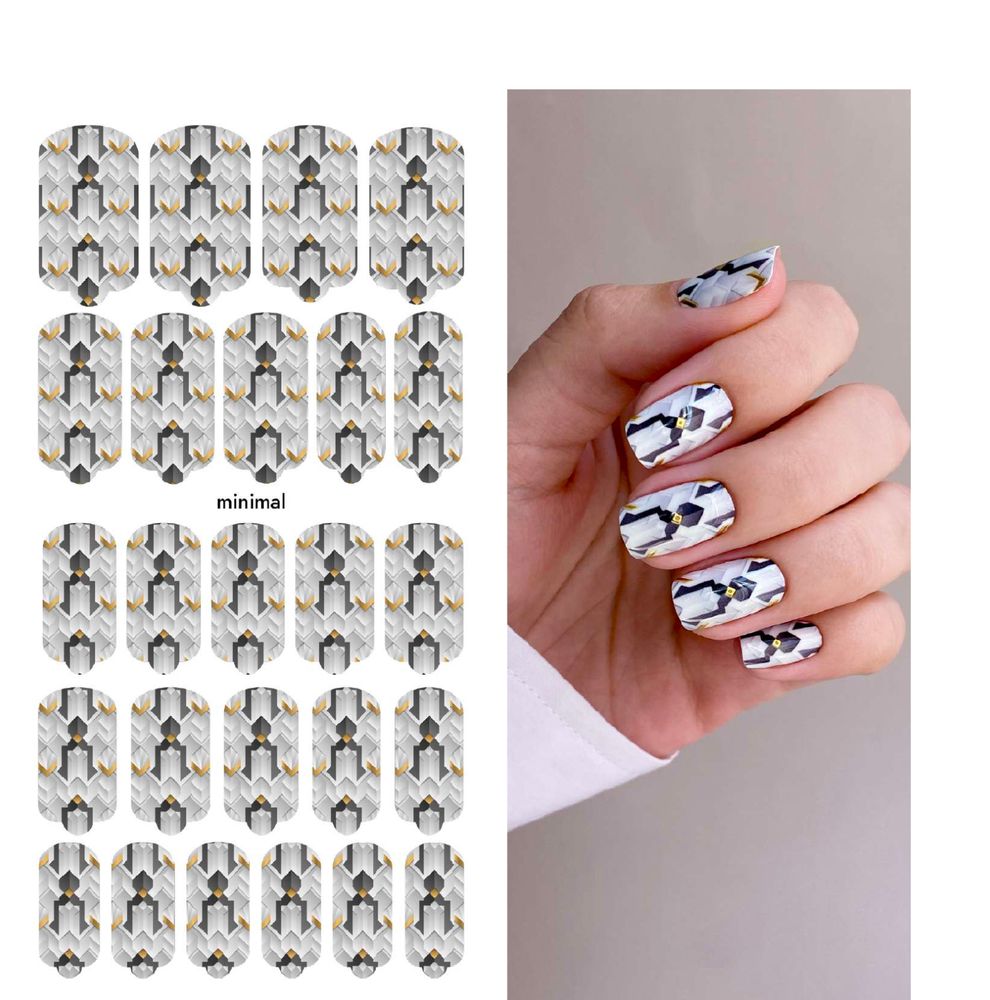 Плёнки для маникюра by provocative nails minimal