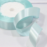 Лента Атласная 2см х 28м Сатин (Голубой)