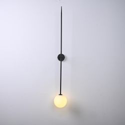 Настенный Светильник Lines Ball 150 Black By Imperiumloft