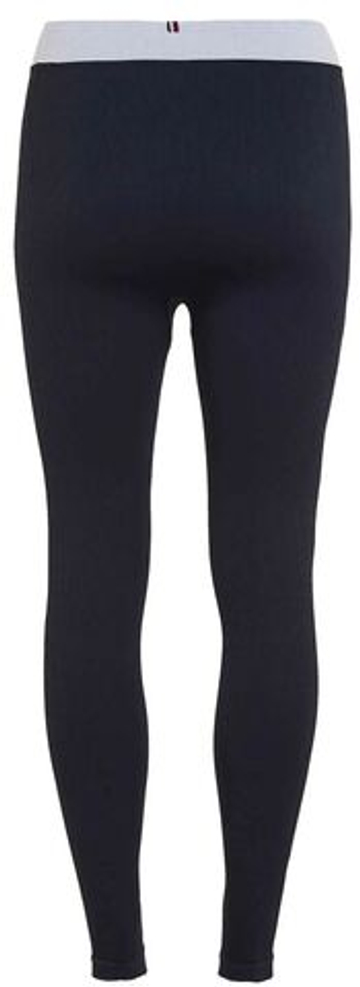 Leginsy Tommy Hilfiger HW Tape Seamless Legging - небесный