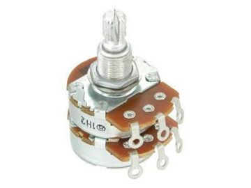 Резистор переменный поворотный RV24BF-10E6-20K-B50K-1 Alpha / 50кОм