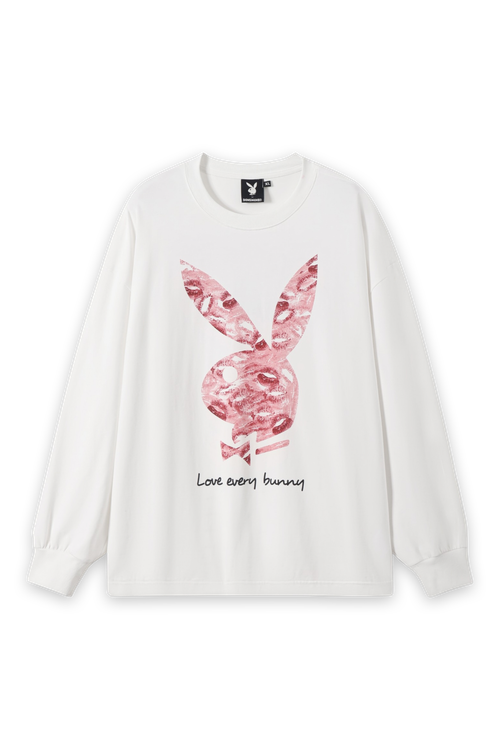 DONSMOKE x PLAYBOY Plush Round Neck KNIT-