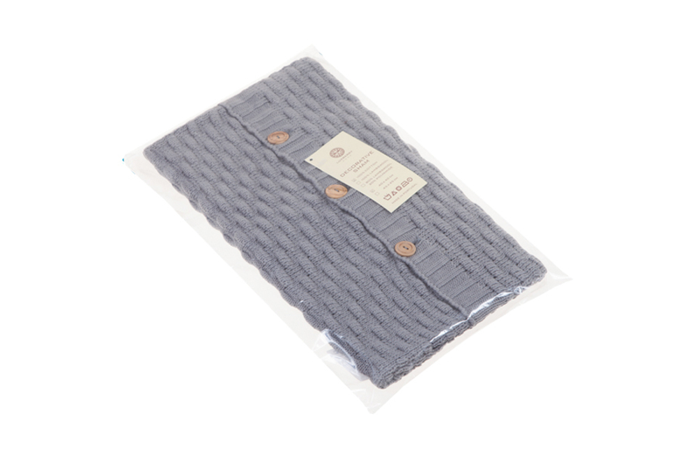 Наволочка декоративная 40х40 Luxberry Lux 43 серая Португалия упаковка