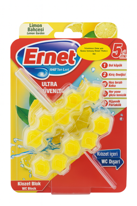 Блок для унитаза Ernet с лимоном 2*50 гр